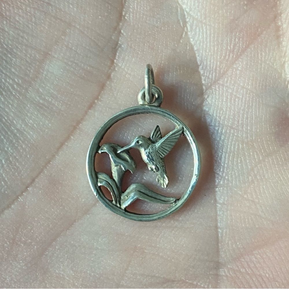 James Avery Retired Hummingbird Charm